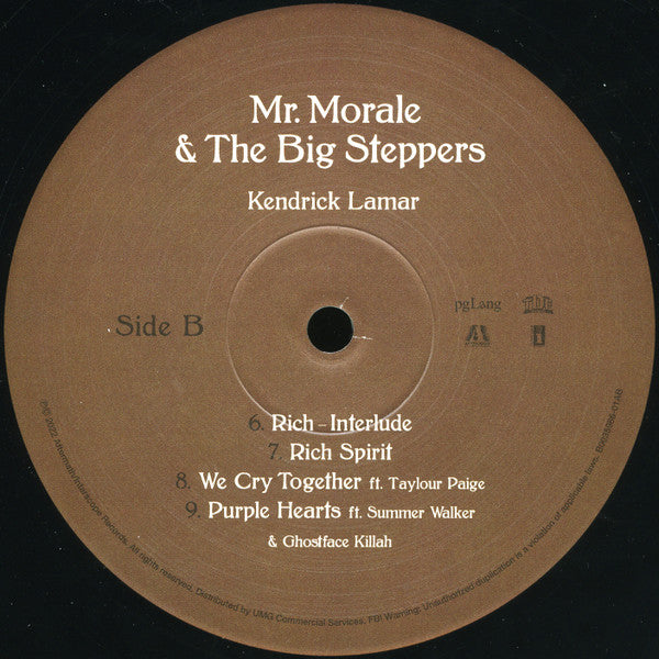 Mr. Morale & The Big Steppers - Lamar, Kendrick