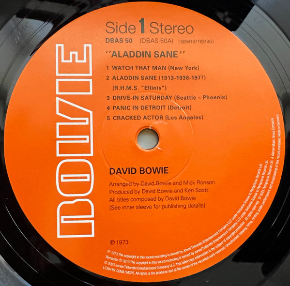 Aladdin Sane - Bowie, David