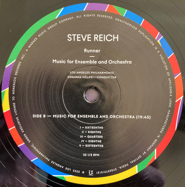 Runner / Music For Ensemble & Orchestra - Reich, Steve / Susanna M?ñlkki
