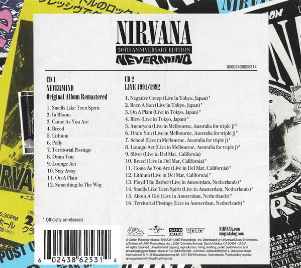 Nevermind (30th Anniversary) - Nirvana