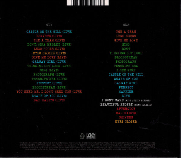 '+-=x(Tour Collection: Live) - Sheeran, Ed