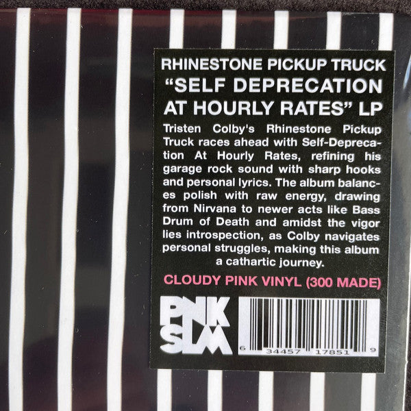 Self Deprecation At Hourly Rates - Rhinestone Pickup Truck