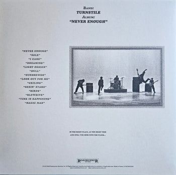 NEVER ENOUGH - Turnstile [LP]