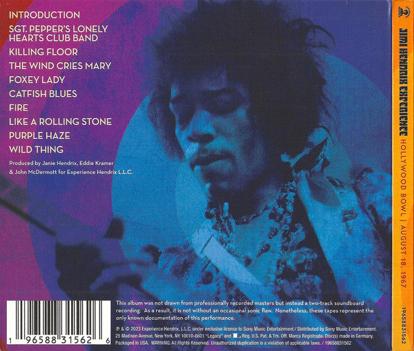 Live At The Hollywood Bowl: August 18, 1967 - Hendrix, Jimi Experience