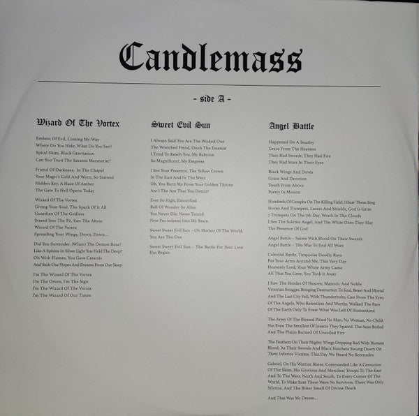 Sweet Evil Sun - Candlemass