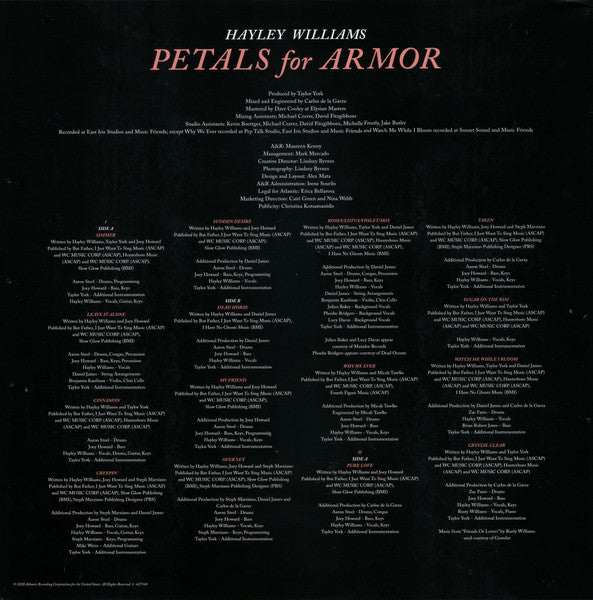 Petals For Armor - Williams, Hayley