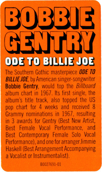 Ode To Billie Joe - Gentry,Bobbie