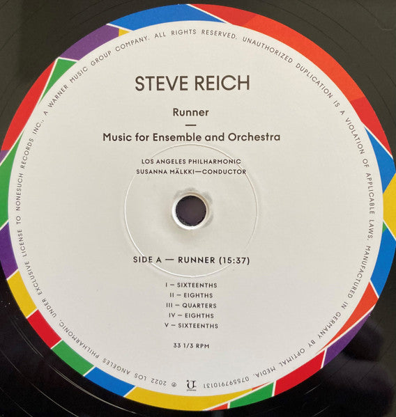 Runner / Music For Ensemble & Orchestra - Reich, Steve / Susanna M?ñlkki