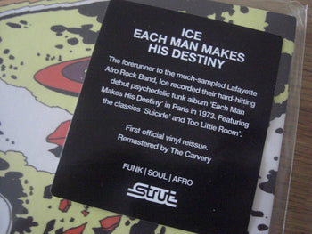 Each Man Makes His Destiny - Ice (Lafayette Afro-Rock Band)