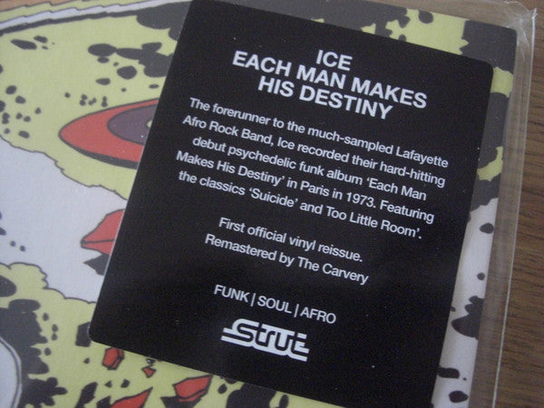 Each Man Makes His Destiny - Ice (Lafayette Afro-Rock Band)