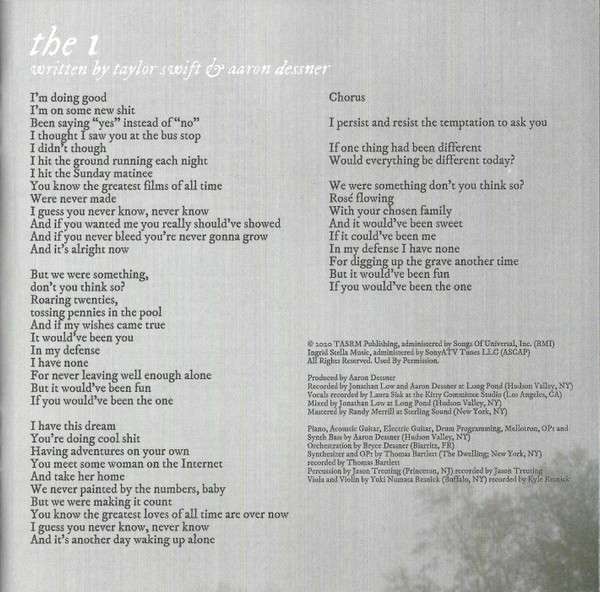 Folklore - Swift, Taylor