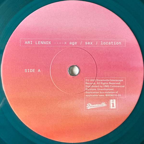 age/sex/location [Sea Blue LP] - Ari Lennox