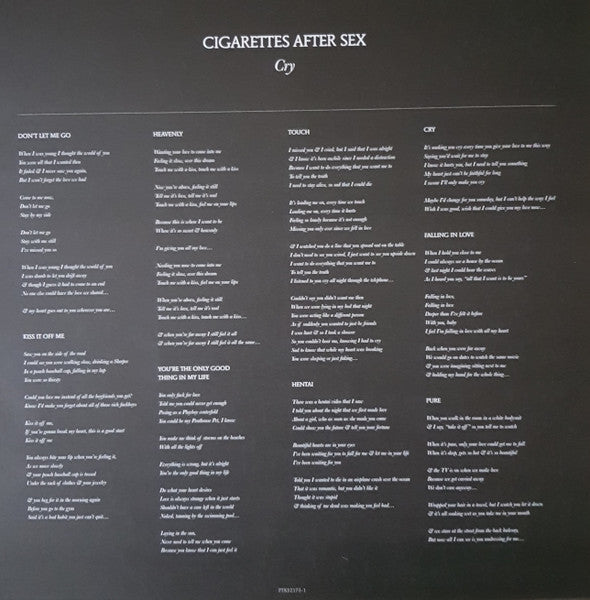 Cry - Cigarettes After Sex