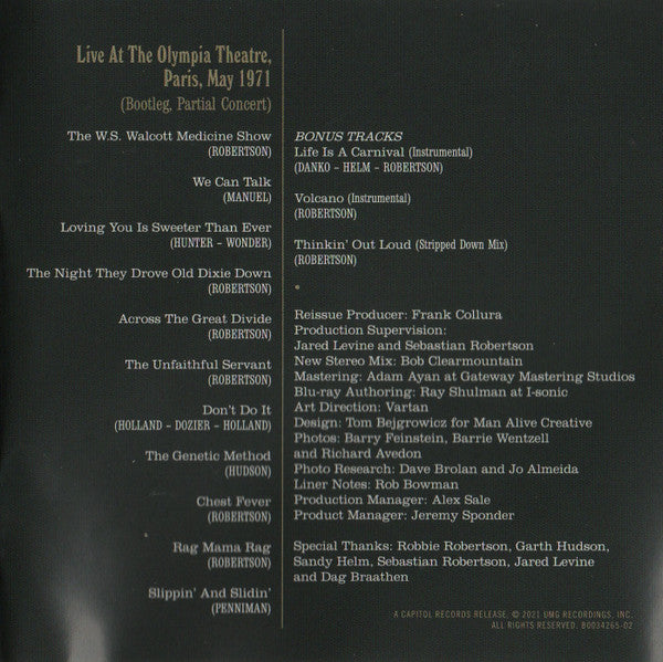 Cahoots (50th Anniversary) - Band, The