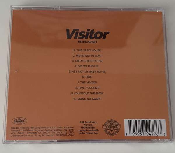 Visitor - Sienna Spiro