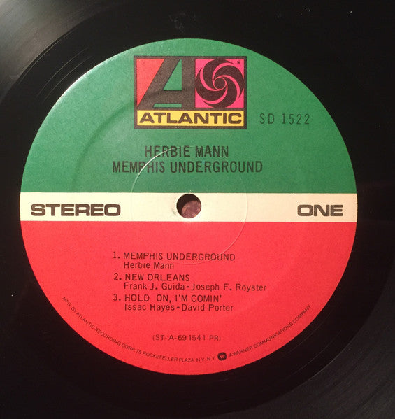 Memphis Underground - Mann, Herbie