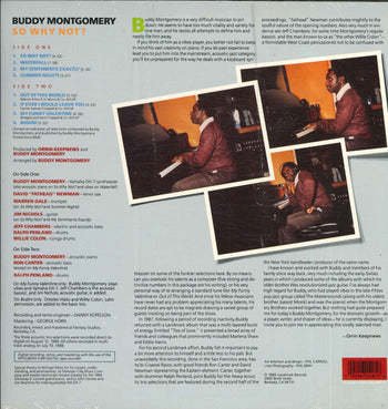 So Why Not? - Montgomery, Buddy