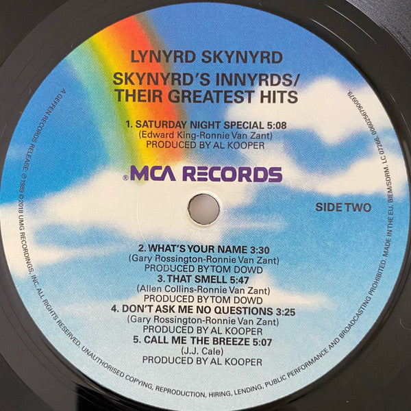 Skynyrd's Innyrds: Their Greatest Hits [LP] - Lynyrd Skynyrd