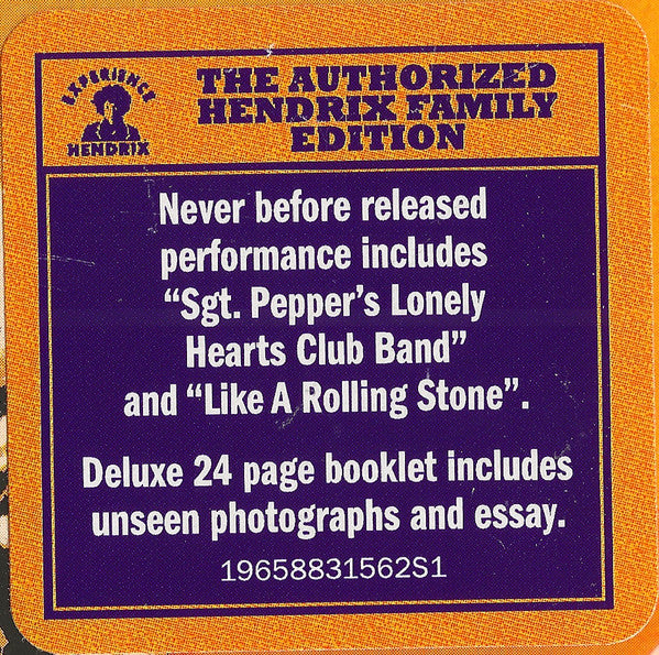 Live At The Hollywood Bowl: August 18, 1967 - Hendrix, Jimi Experience