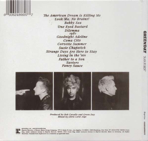 Saviors - Green Day