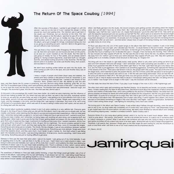Return Of The Space Cowboy - Jamiroquai