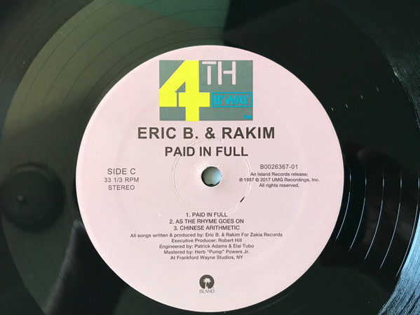 Paid In Full - Eric B. & Rakim