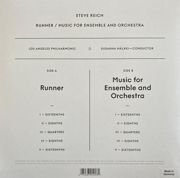 Runner / Music For Ensemble & Orchestra - Reich, Steve / Susanna M?ñlkki