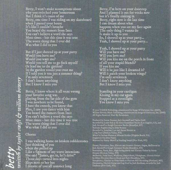 Folklore - Swift, Taylor