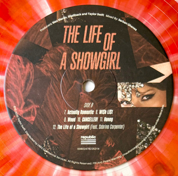The Life Of A Showgirl - Swift, Taylor