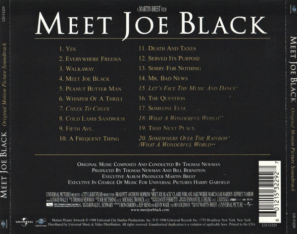 Meet Joe Black (Original Motion Picture Soundtrack - Newman, Thomas
