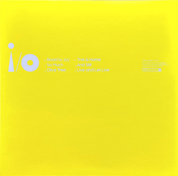 I/O - Gabriel, Peter