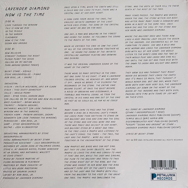 Now Is The Time - Lavender Diamond