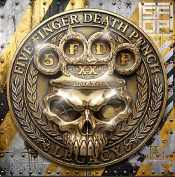 Legacy [Indie Exclusive Alternate Cover with Gold Disc] - Five Finger Death Punch