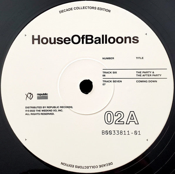 House Of Balloons - Weeknd, The