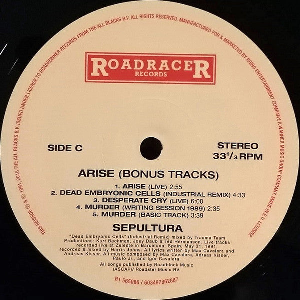 Arise - Sepultura