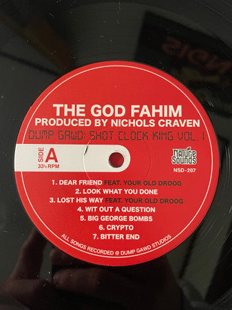 Dump Gawd: Shot Clock King (Vol. 1 & 2) - God Fahim