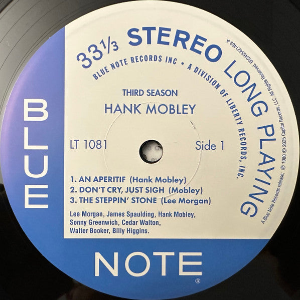 Third Season - Mobley, Hank