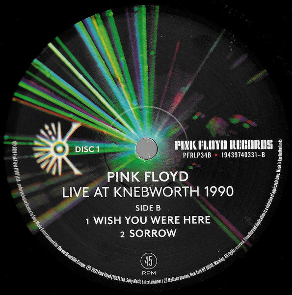 Live At Knebworth 1990 - Pink Floyd