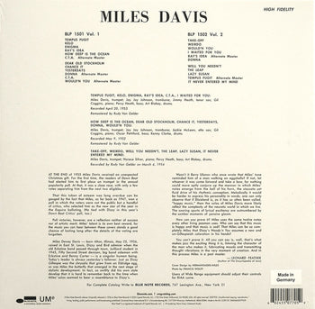 Volume 1 - Davis, Miles