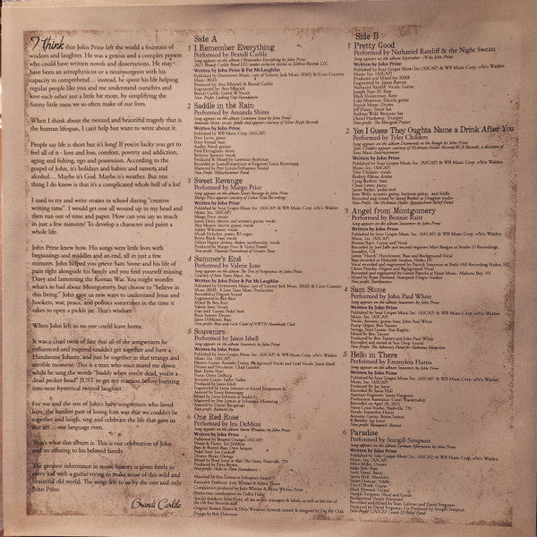 Broken Hearts & Dirty Windows: Songs Of John Prine - Various