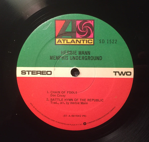 Memphis Underground - Mann, Herbie