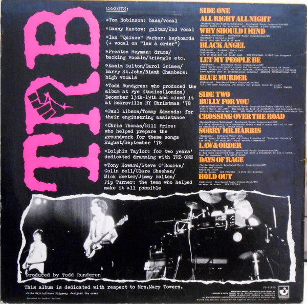 TRB Two - Robinson, Tom Band