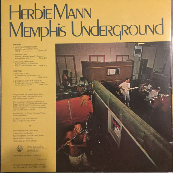Memphis Underground - Mann, Herbie