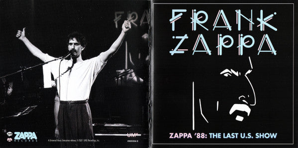 Zappa '88: The Last Us Show - Zappa, Frank