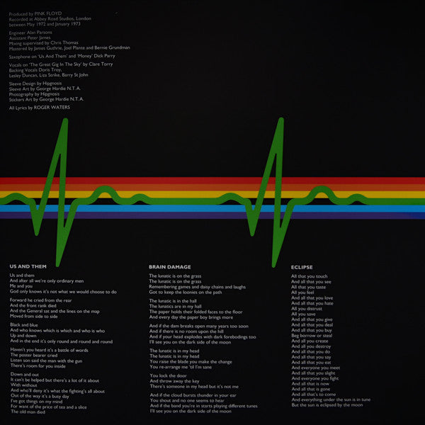 The Dark Side Of The Moon - Pink Floyd