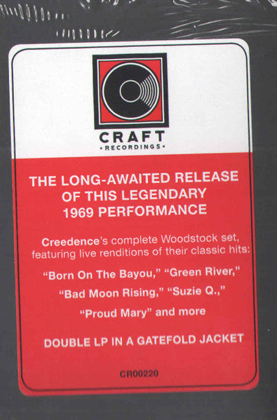 Live At Woodstock - Creedence Clearwater Revival