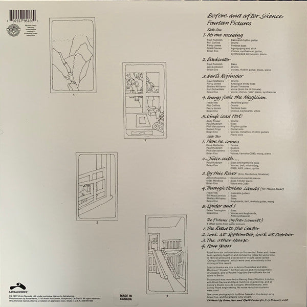 Before And After Science - Eno, Brian
