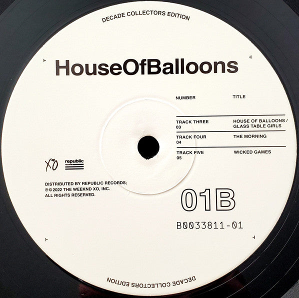 House Of Balloons - Weeknd, The