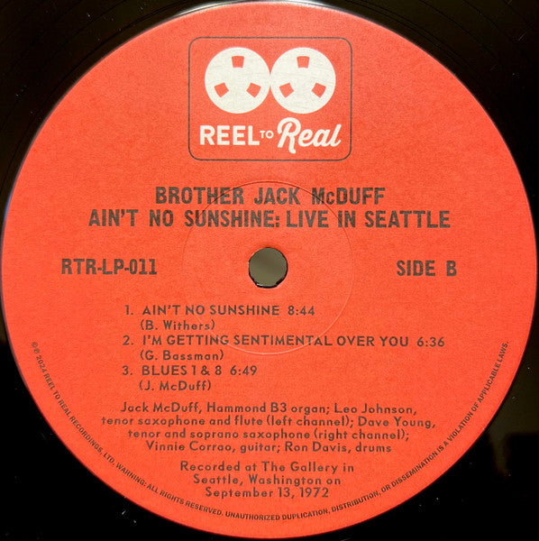Ain't - McDuff, Brother Jack