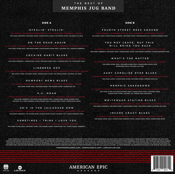 American Epic: The Best Of Memphis Jug Band - Memphis Jug Band